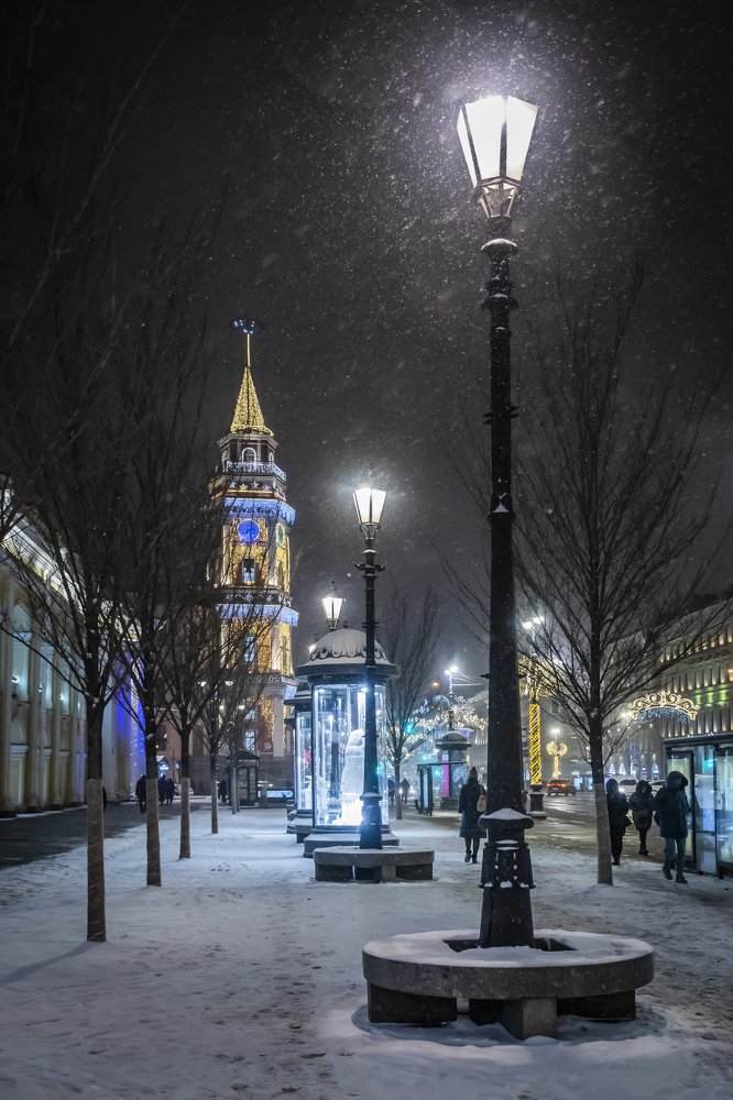 Новогодний Петербург