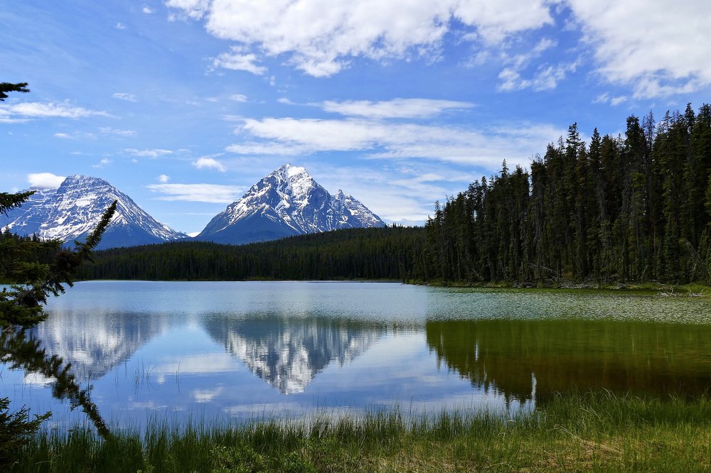 Sunny day in Banff