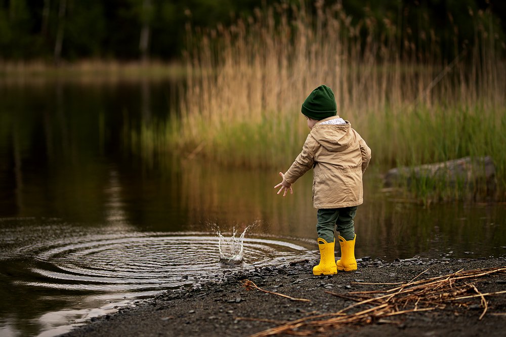 Детство и брызги
