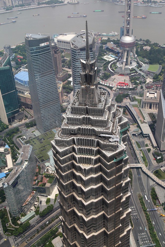 Remate de la Jin Mao Tower