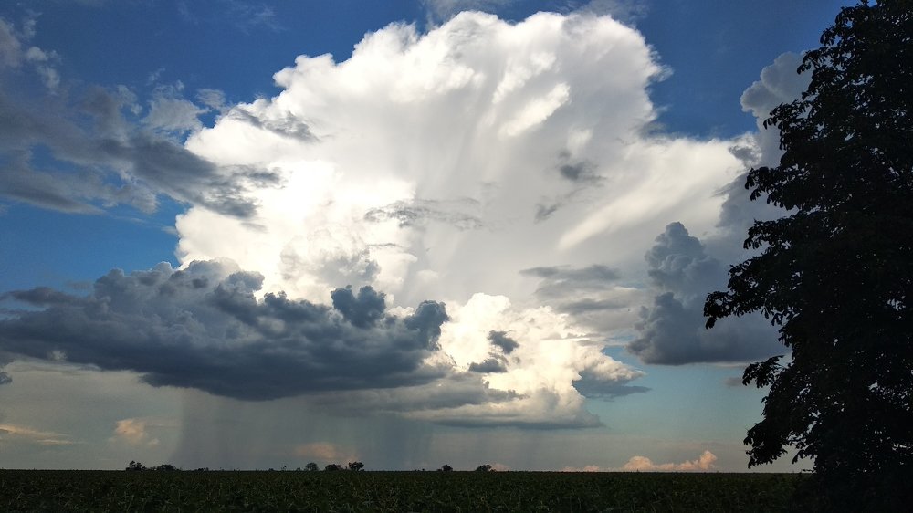 Somewhere it's raining