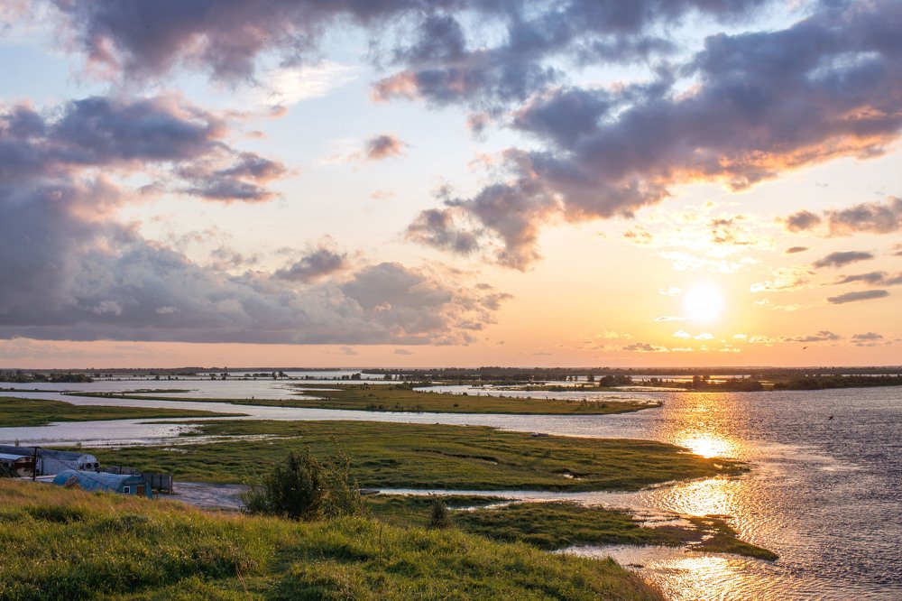 Половодье в Сибири