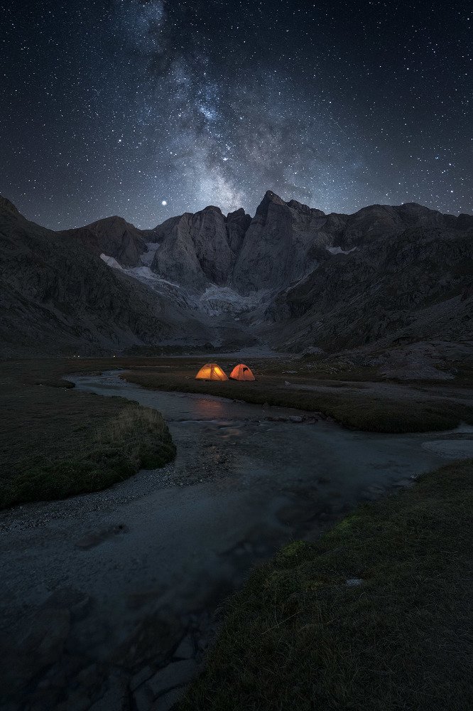 una estrella en la pared