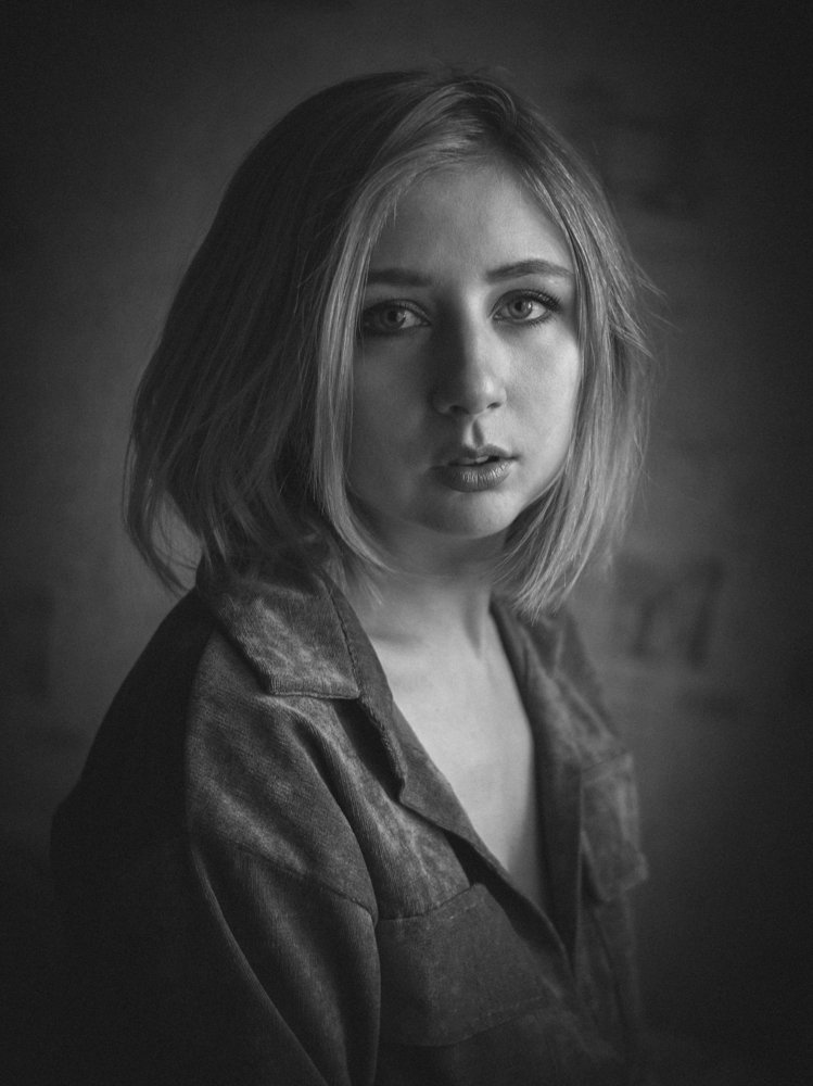 Black and white mood