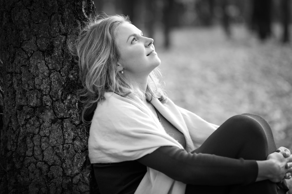 Прекрасная Вероника, осенний портрет.