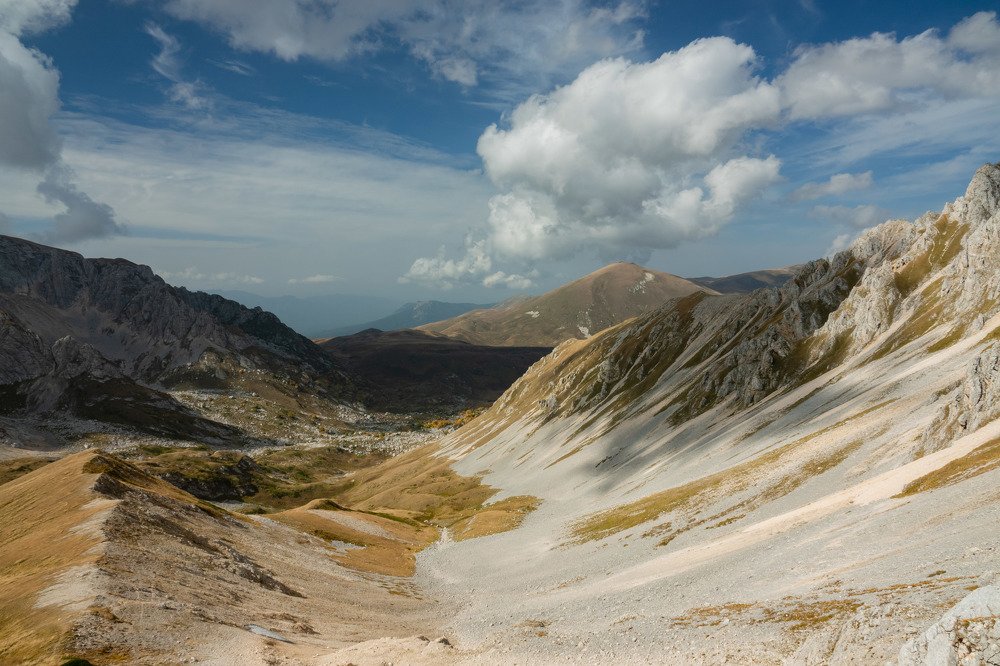 Вид на морены