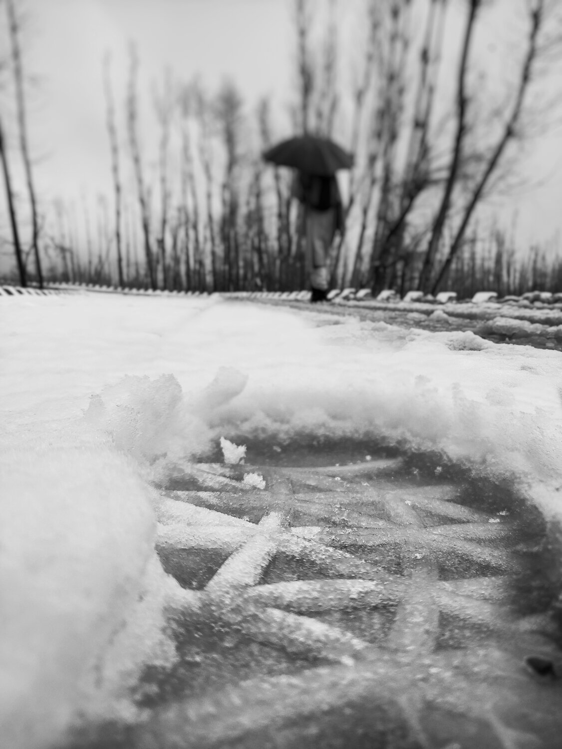 The footprints!