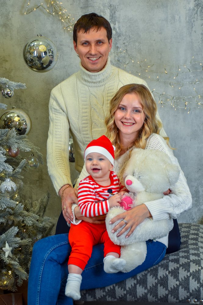 Папа,мама,я - дружная семья!