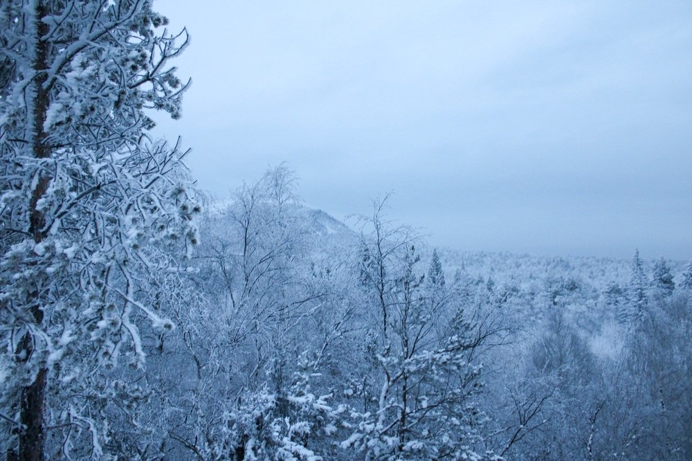 Александровская сопка вид с горы Семибратка