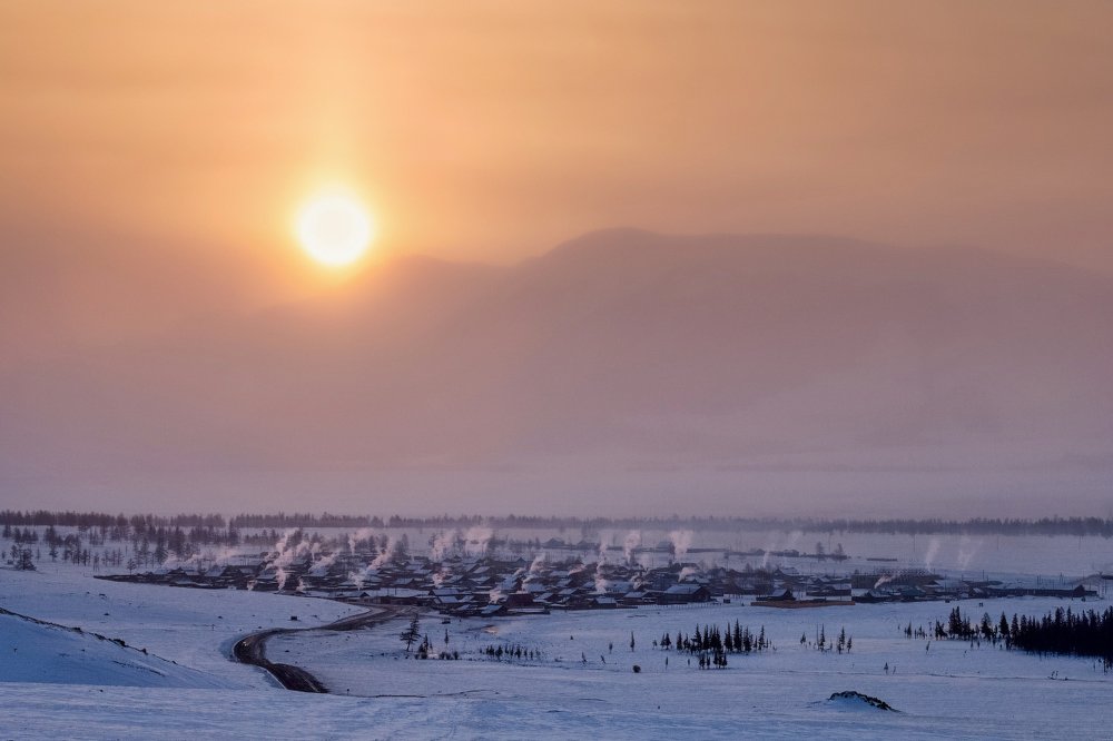 Морозный рассвет