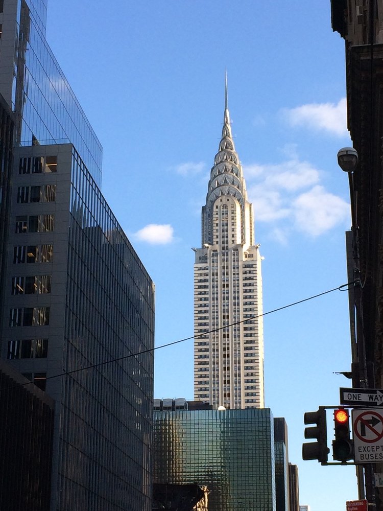Шедевр архитектуры Крайслер-билдинг.