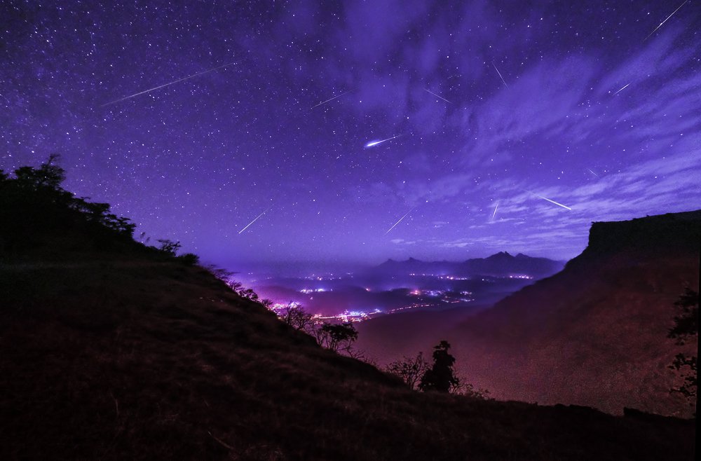 Geminid meteor shower