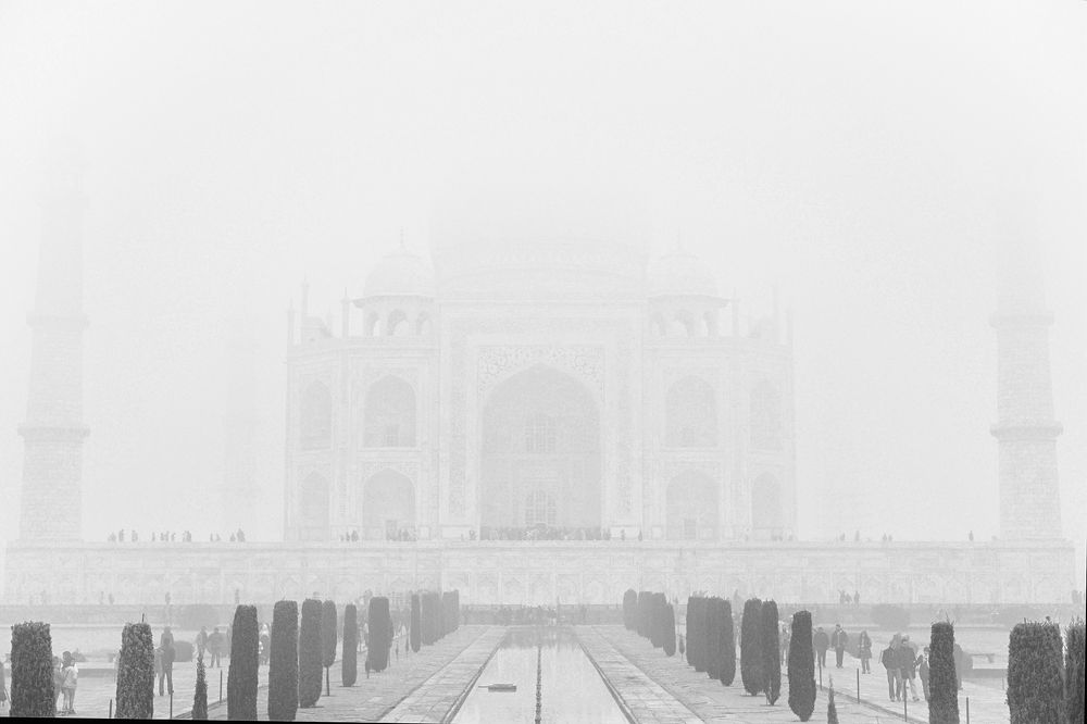 Taj-mahal with different mood