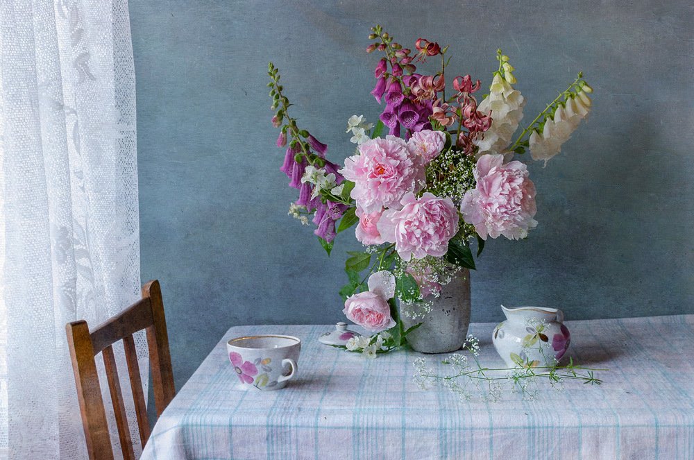 Дыханье лета к утреннему чаю