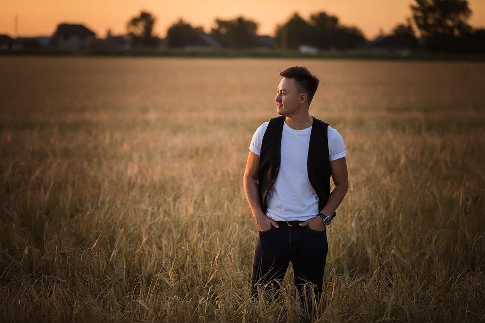 модник в поле