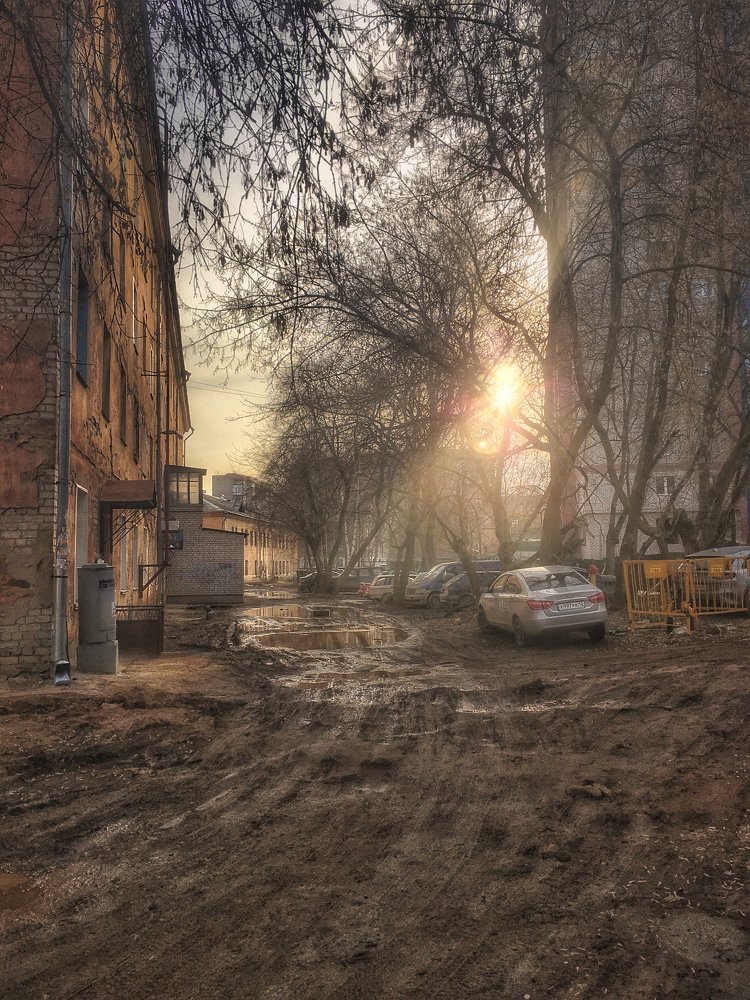 Весна в городе