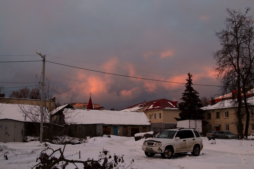 Закат в декабре