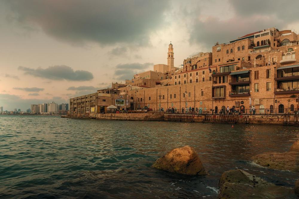 Old customs building, Church of the Apostle Peter and the Righteous Tabitha