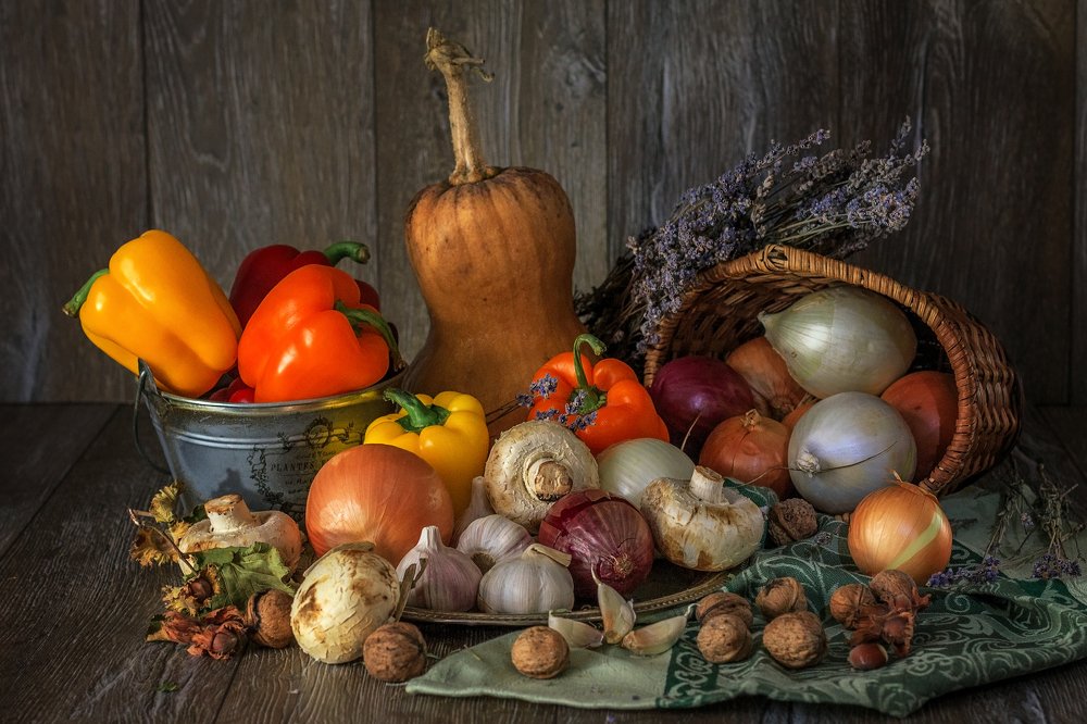 Осенний натюрморт.