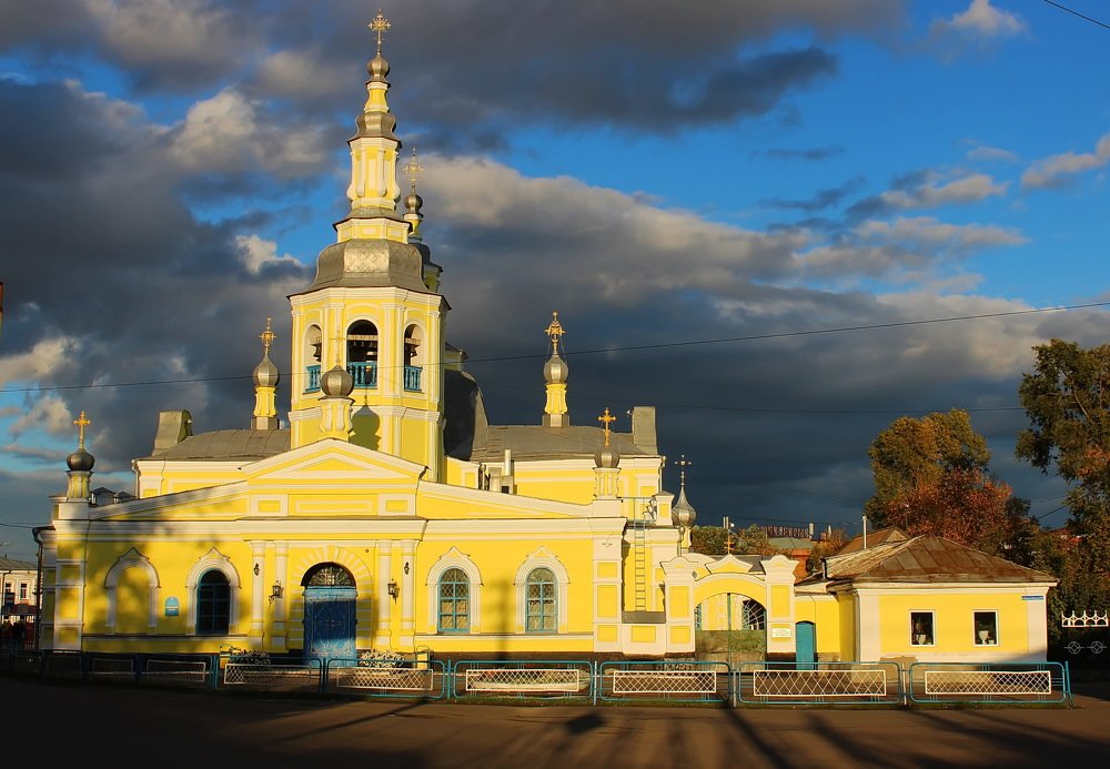 Озаренная солнцем