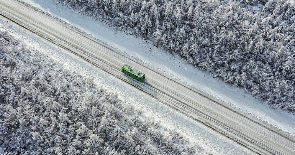 Зимняя дорога.