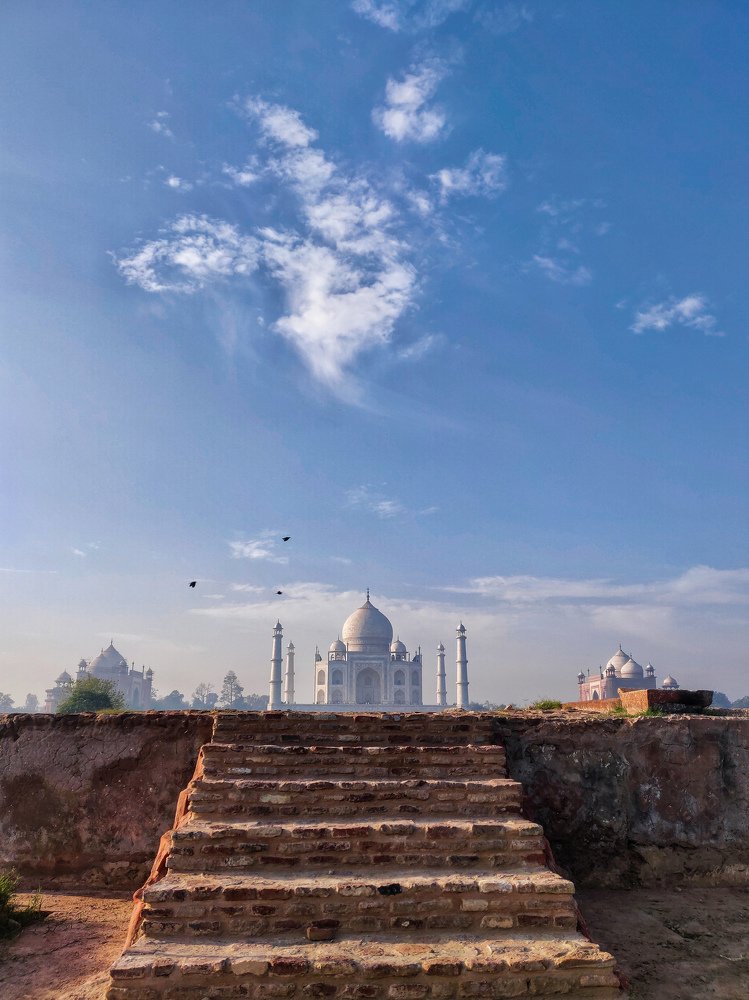 Stairway to heaven, Taj mahal (India)
