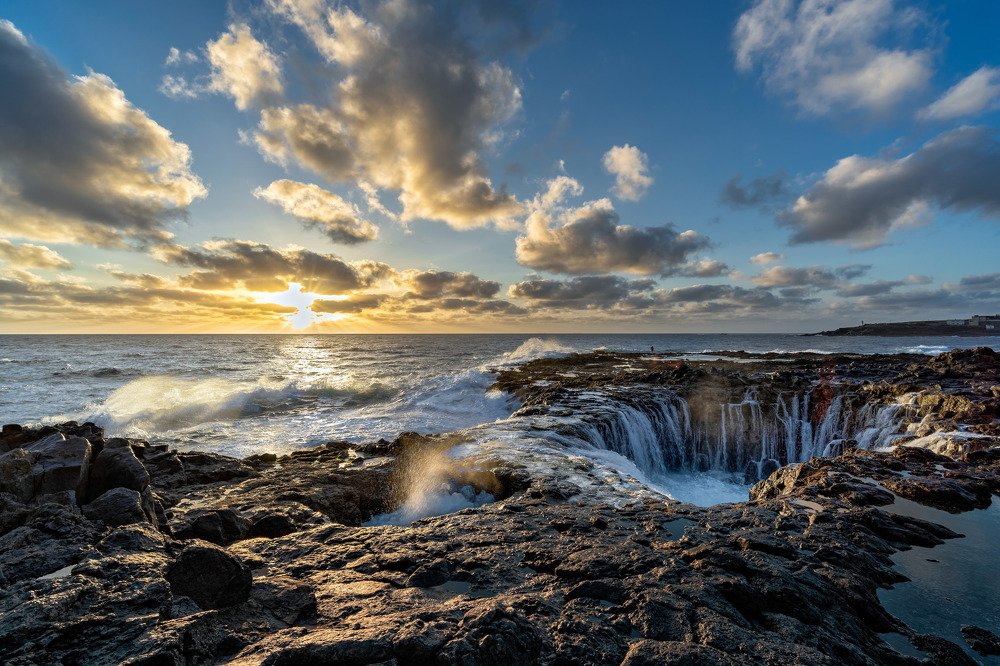 Sunrise on El Bufadero de la Garita