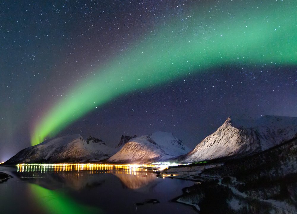 Aurora over Senja