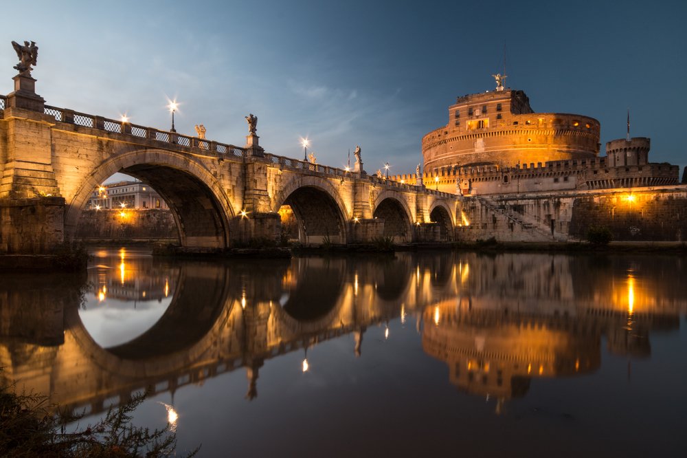 Castel Sant'Angelo in the blue hour
