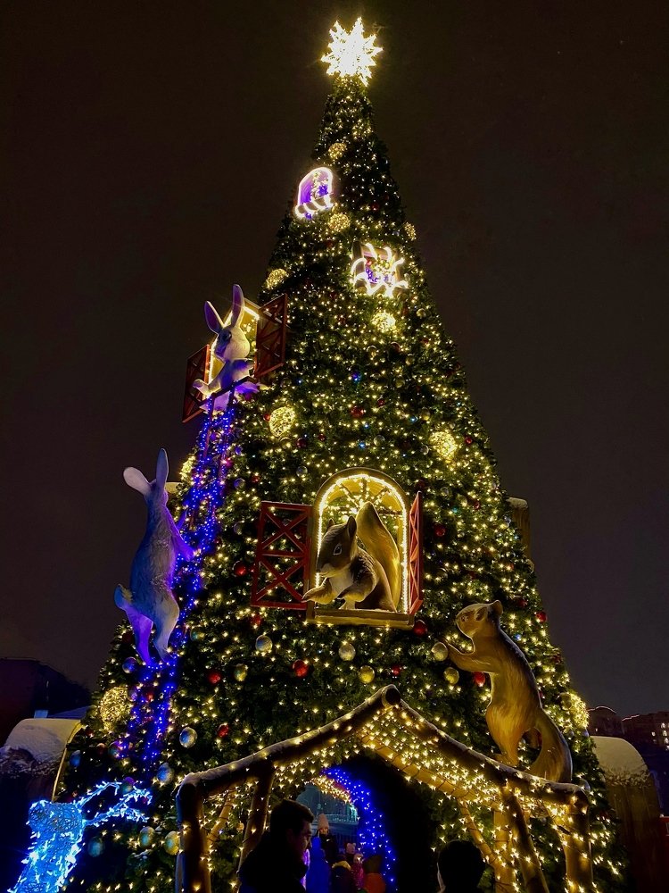 Новогодняя ель