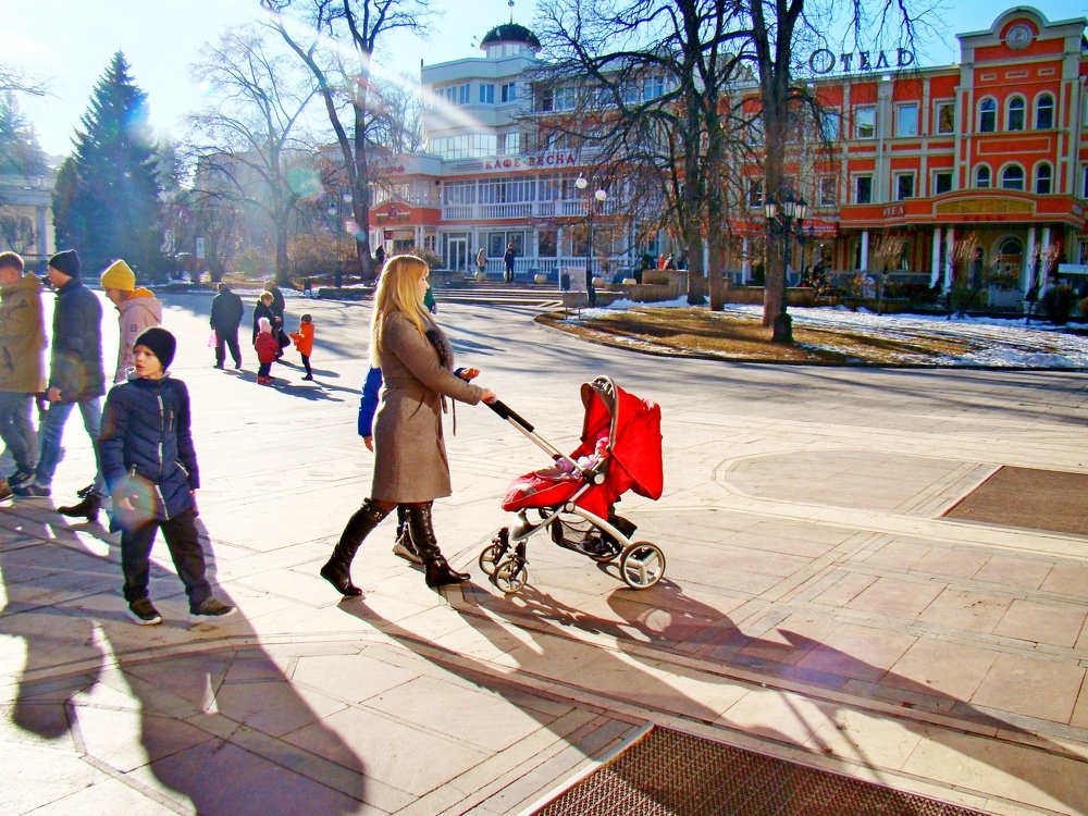 Зимний  солнечный  денёк!..
