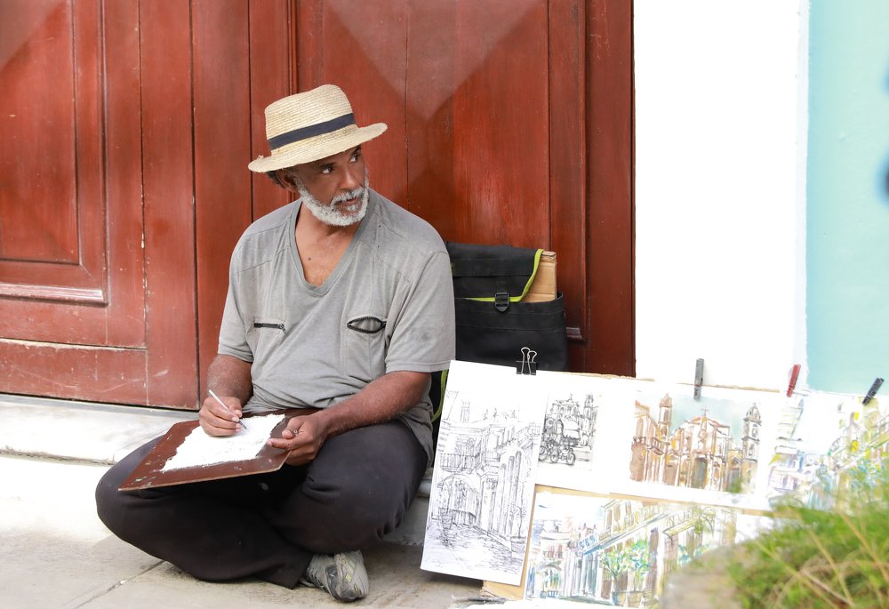 Cuba Havana Painter