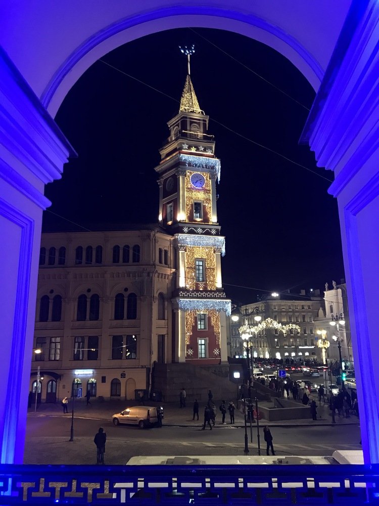 Изысканная красота здания Городской Думы (Санкт-Петербург)