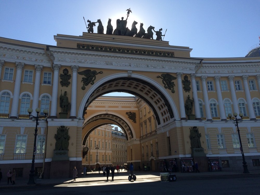 Арка Главного штаба. Санкт-Петербург.