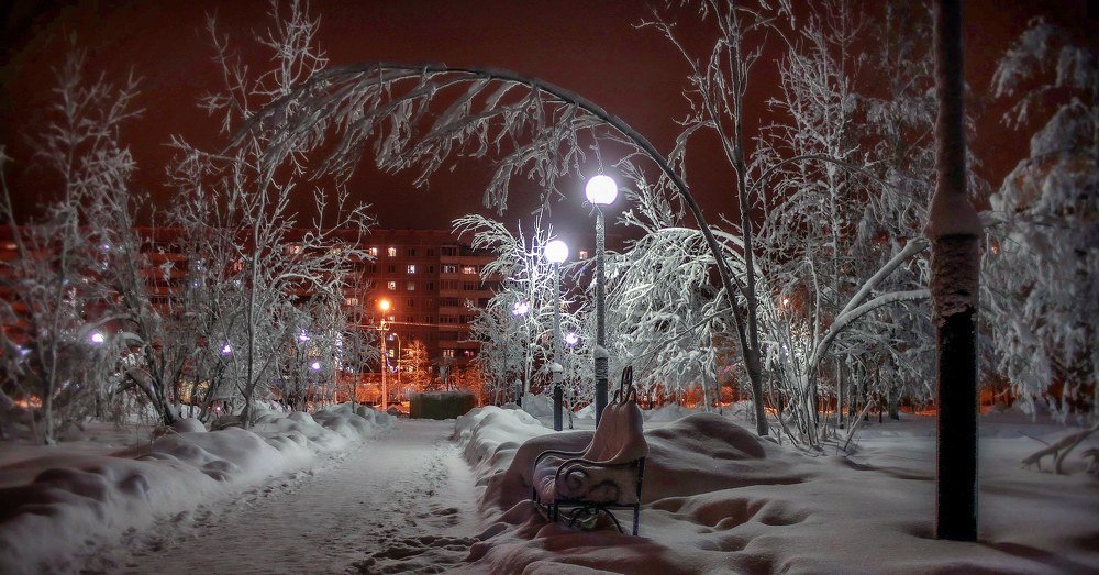 Зимняя прогулка!