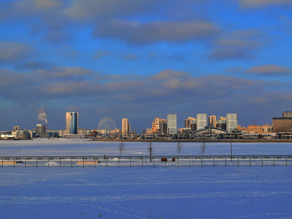 Вид на Ново-Савиновский р-н Казани.