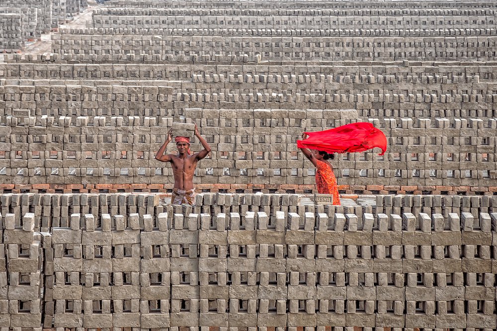 Love With Brick Kiln Worker