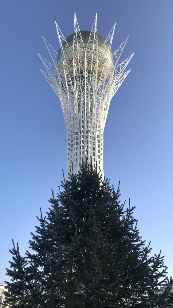 Winter Bayterek  Tower