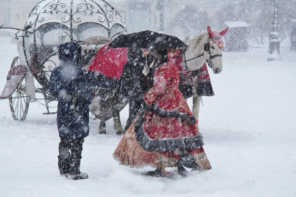 Февральская метель.