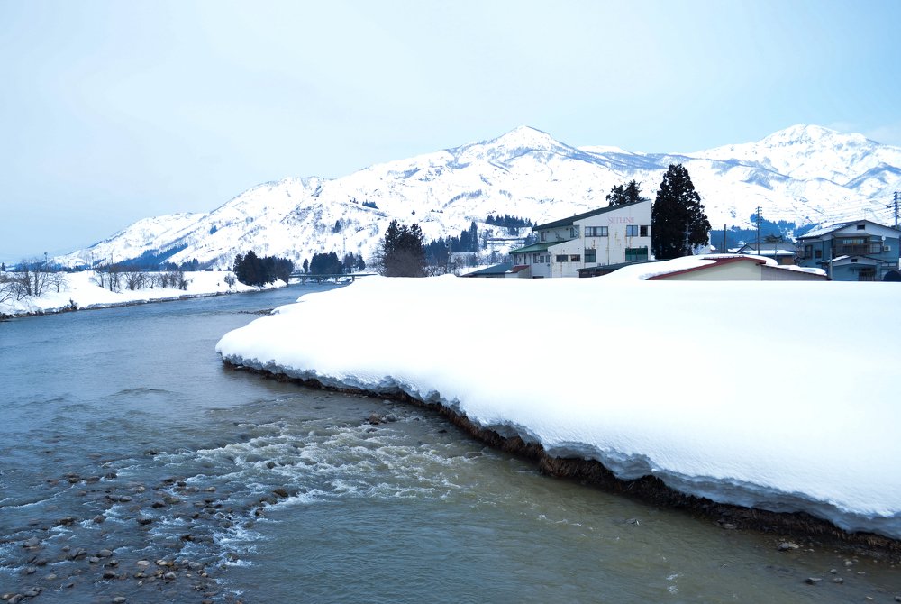 An ideal landscape in our childhood