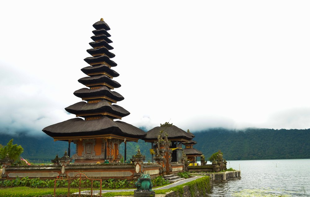 Pura Ulun Danu in Bedugul Bali Indonesia