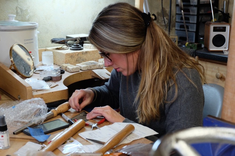 A Jeweller at Work