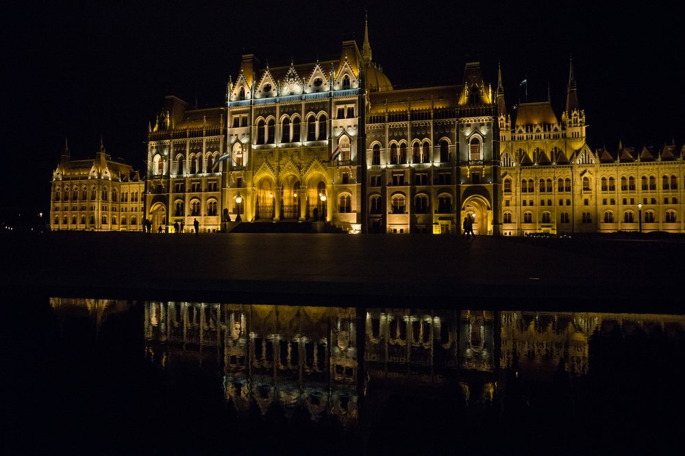 Здание венгерского парламента в Будапеште