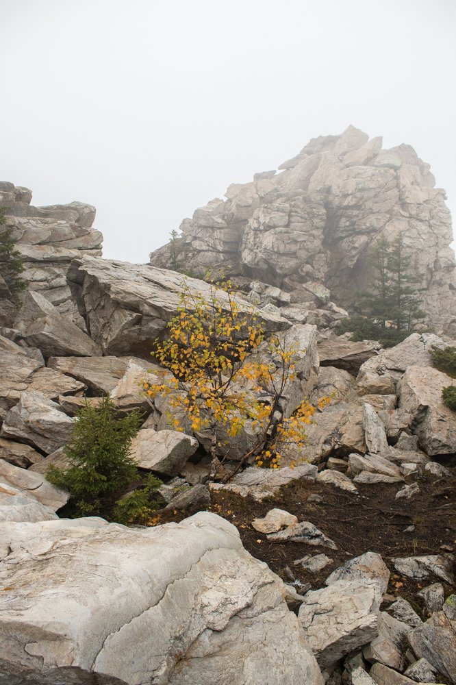 Вершина хребта Зюраткуль