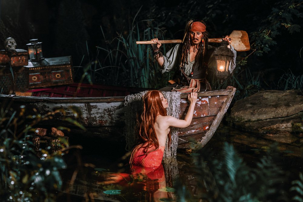 Как капитан русалку поймал