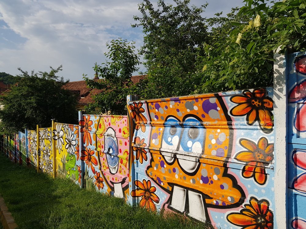 From the assembled walls