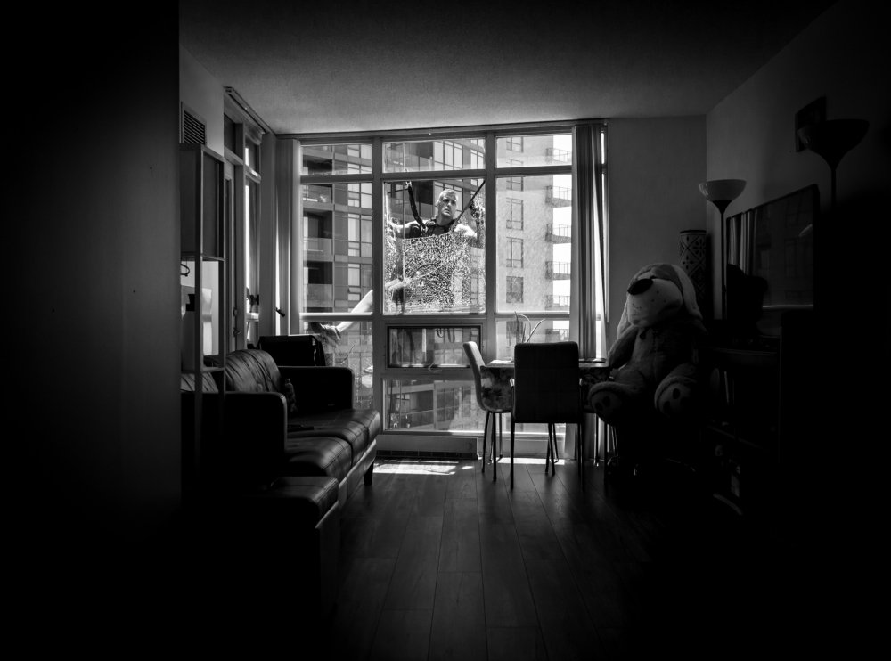 Other side of the glass