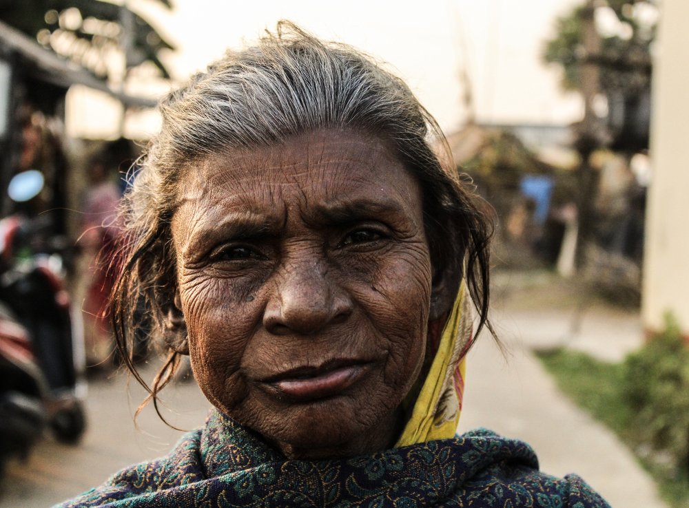 Street woman