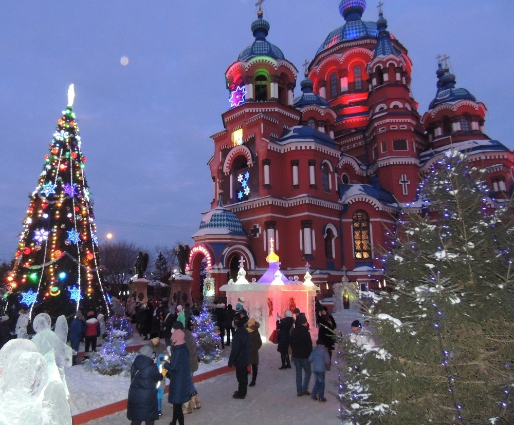 Рождество в Иркутске