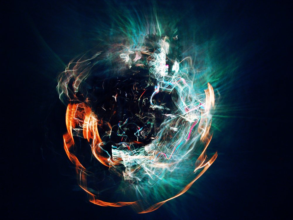 Shadow on Stars before Super Nova - Lumino mobile 2020 .